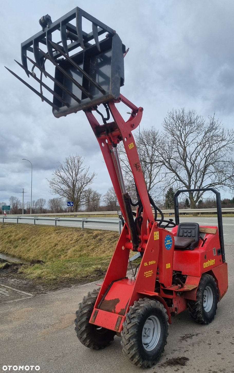 Weidemann Oehler  OL2600 Miniładowrka  88 cm Szerokość - 2