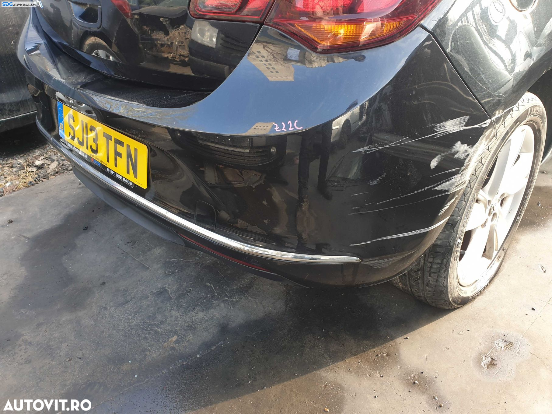 Bara Spoiler Spate cu Defect Opel Astra J Hatchback 4 usi FL Facelift 2012 - 2016 Culoare Z22C [K3381] - 3