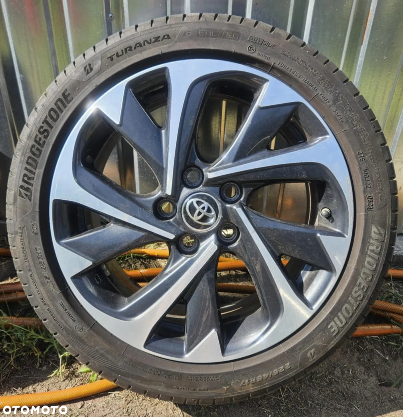 Oryginalne koła do Toyoty Corolla E21 (Auris) z czujnikami, opony Bridgestone Turanza - 2
