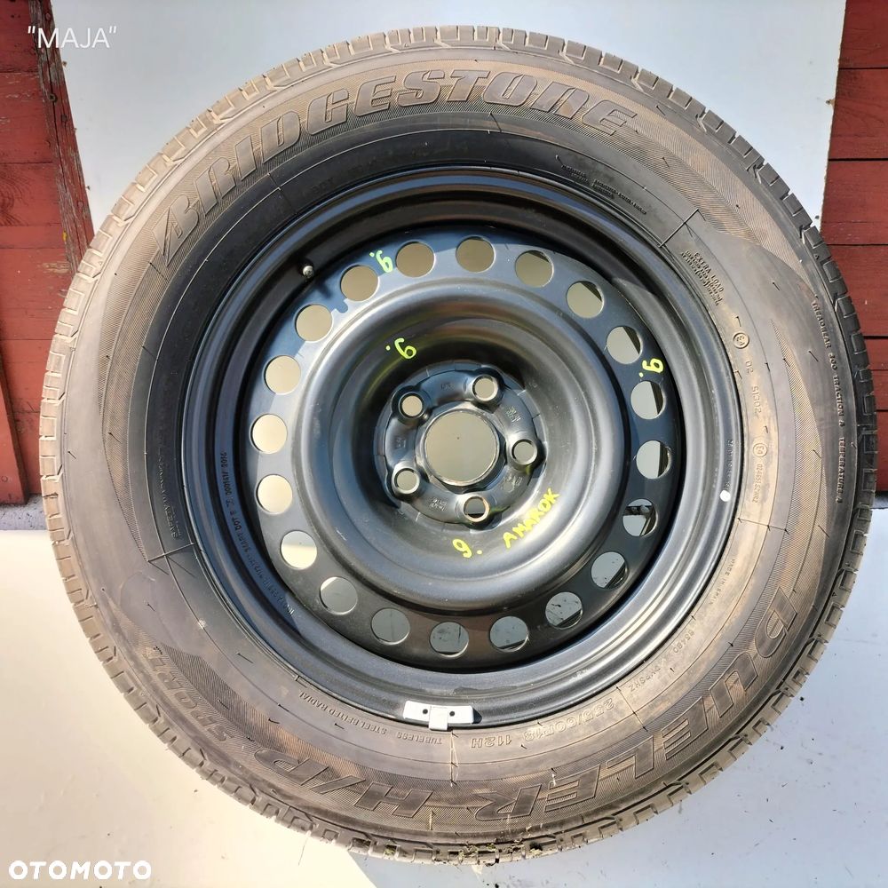 VW AMAROK 2H0601027J 255\60 R18 18" ET45 KOŁO DOJAZDOWE DOJAZDÓWKA ZAPASOWE ORYGINAŁ - 1