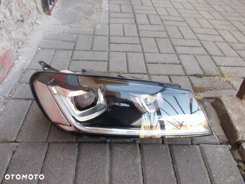PRAWY REFLEKTOR VW TOUAREG 2 II FL LIFT 14-18 BI-XENON LED SKRĘTNY ORYGINAŁ - 1