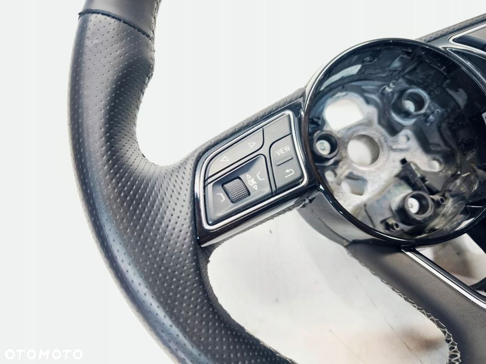 KIEROWNICA SKÓRA PIKOWANA RS S LINE ŚCIĘTA AUDI A4 B9 A5 8W 8W0419091AF JAH - 8