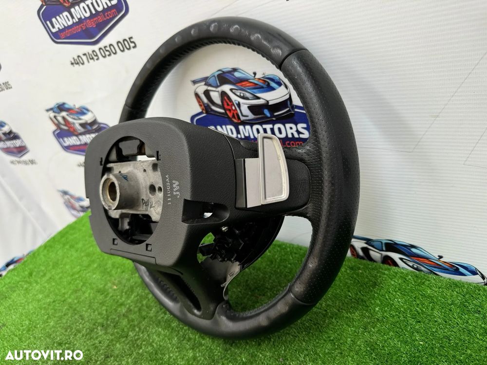 ✅ VOLAN PIELE CU COMENZI SI PADELE HONDA INSIGHT 2011 - 5