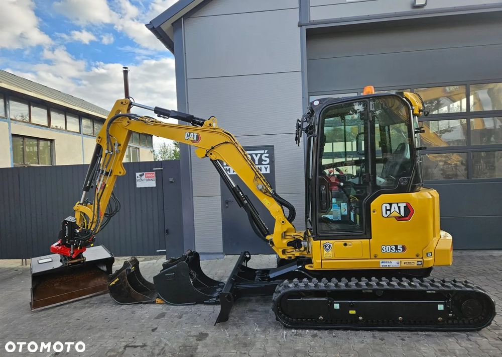 Caterpillar MINIKOPARKA CAT CATERPILLAR 303.5 CR 303.5CR E CR 303.5E 303 304 302 2022R. DEMO KLIMATYZACJA ROTOTILT - 23