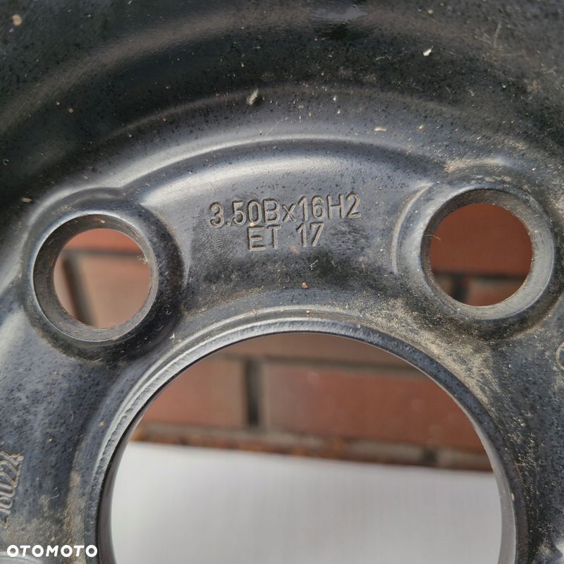 MERCEDES W209 KOŁO DOJAZDOWE 125/90/16 5x112 ET17 - 5