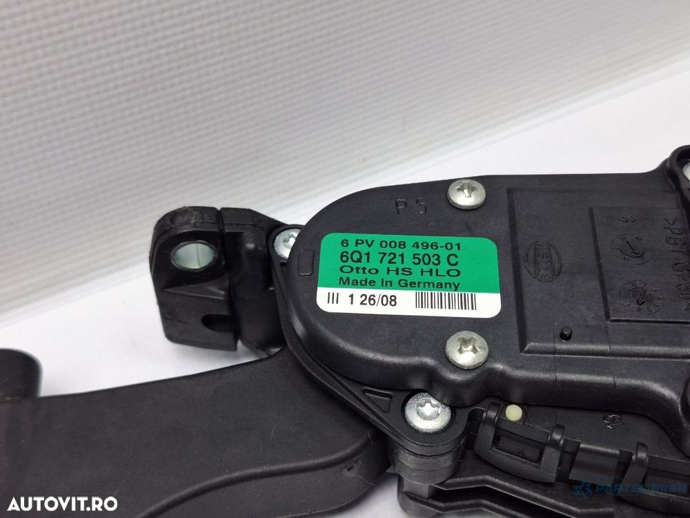 Pedala acceleratie SKODA OCTAVIA 1U2 1996 - 2010 16V AXP, BCA 6Q1721503C - 4