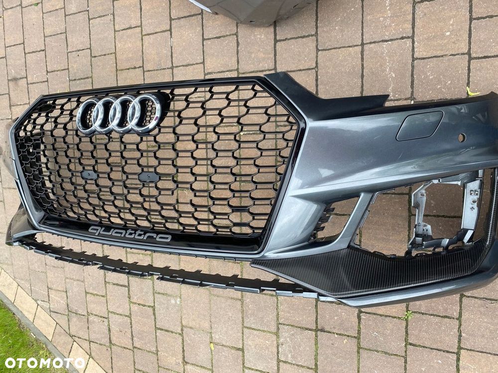 AUDI RS4 A4 B9 8W0 ZDERZAK LZ7S CARBON ORG. - 2