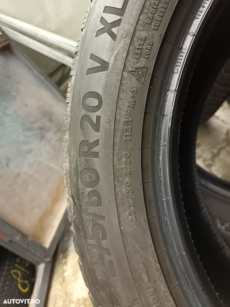 Anvelope MS iarna 275 50 20 continental 2023 5.6mm - 7