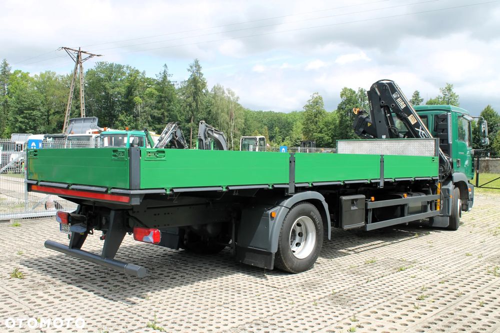 MAN TGM  18.280 żuraw hiab 122 skrzynia  7.2M - 6