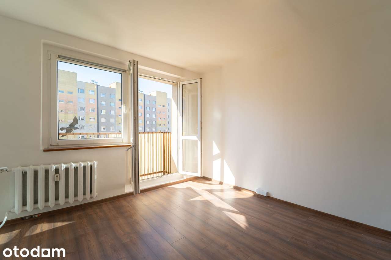 Doświetlona kawalerka z osob. kuchnią! Winda, balkon, ogrz. miejskie