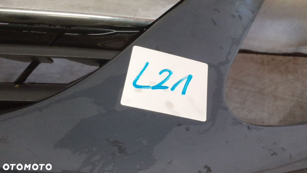 } ZDERZAK PRZÓD PRZEDNI OPEL CORSA D Z168 SZARY GRAFIT USZKODZONY ! - 2