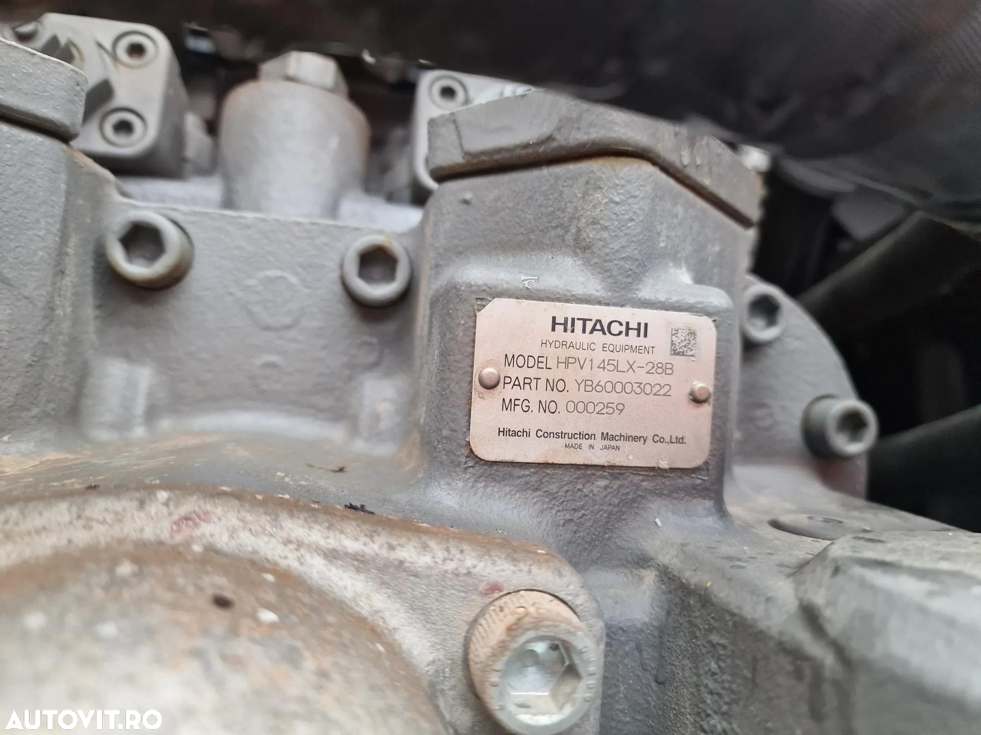 Hitachi ZX350-7, 37t, cupa NOUA 2,2mc, inst picon, a dous inst hidr, 3 pompe HITACHI, posibilitate leasing, STARE CA NOU-PRET DE CRIZA 179.000 EUR+Tva - 17