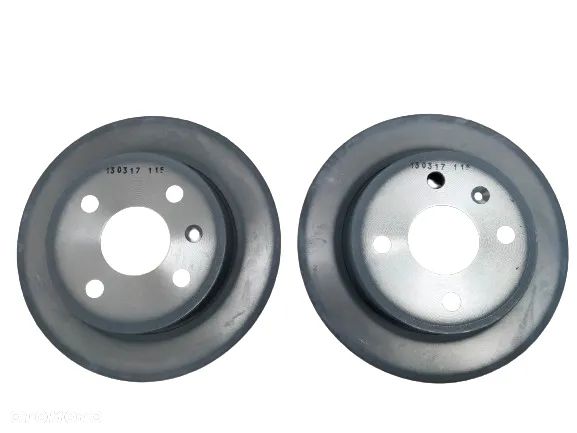 OPEL ASTRA F G H MERIVA A TARCZE HAMULCOWE TARCZA TYŁ TYLNE kpl 240mm NOWY ORYGINAŁ