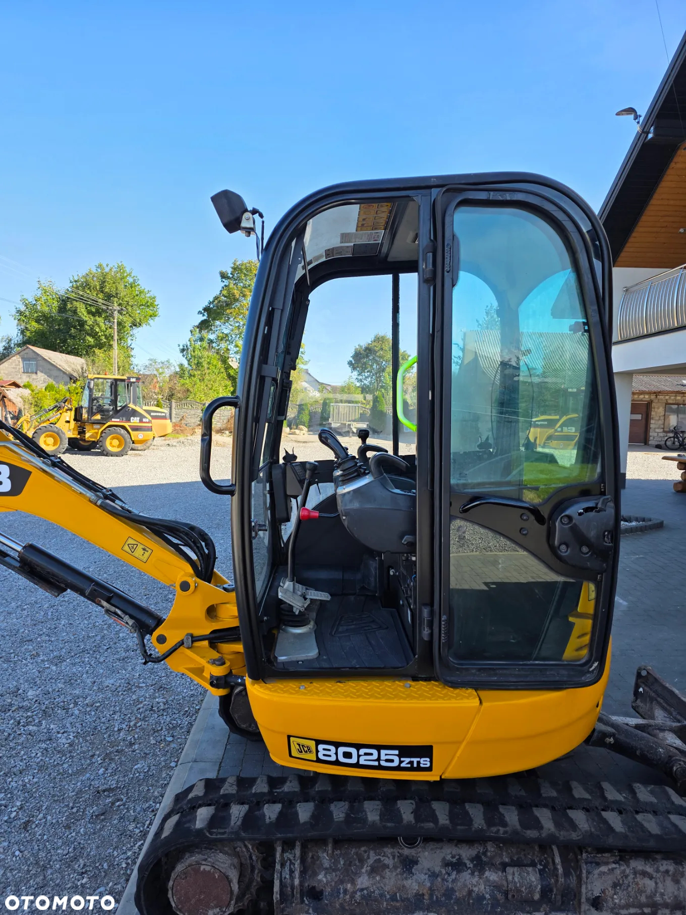 JCB JCB 8025 ZTS mini koparka sprowadzona 3 łyżki 8026 1 wł ładna - 22