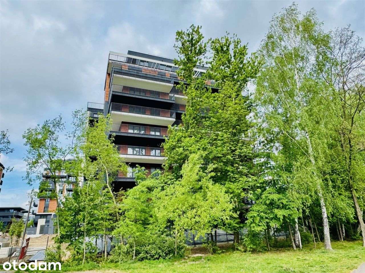 3 pokoje z balkonem 28 m2 widok na staw i park!