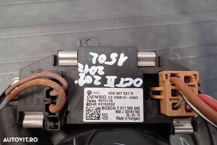 Ventilator aeroterma PQ35987694C PQ35987694C Skoda Octavia 2 [facelif - 4