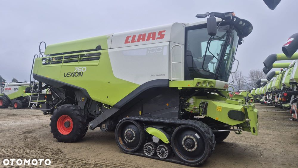 Claas Lexion 760TT z hederem - 17