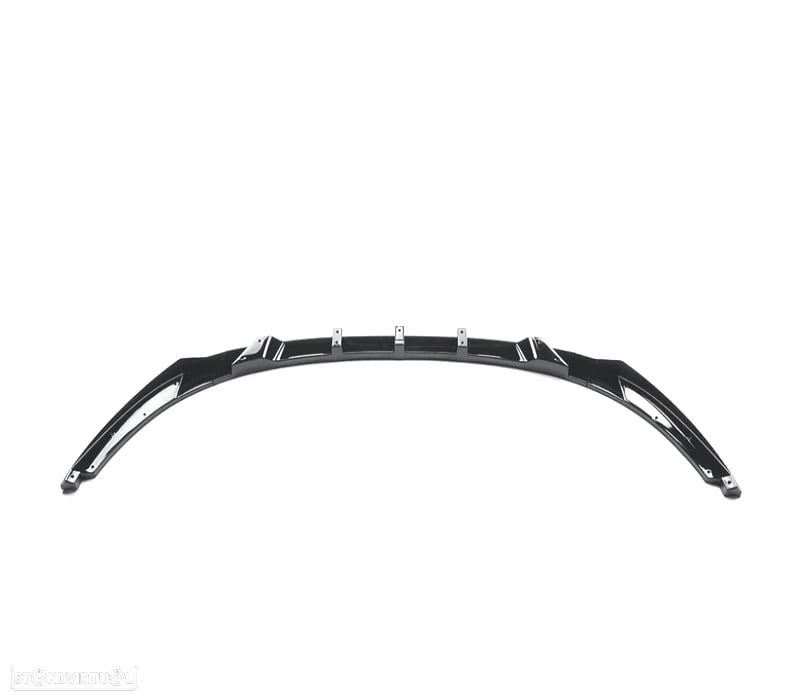 SPOILER LIP DIANTEIRO VOLKSWAGEN VW GOLF 5 GTI 03-08 PRETO BRILHANTE - 3