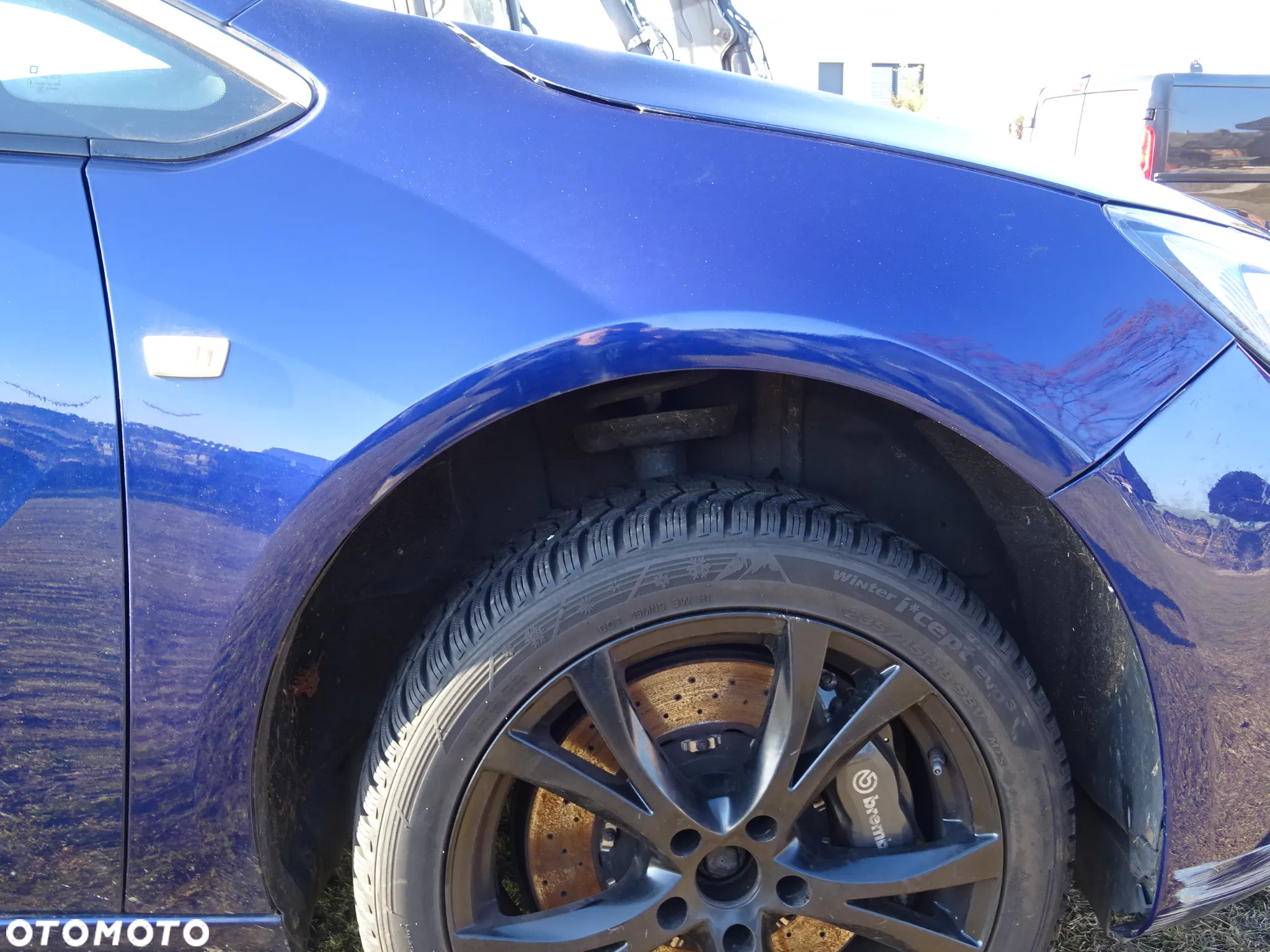 BŁOTNIK PRAWY PRZEDNI PRZÓD ASTRA J OPC GTC COUPE Z22N - 2