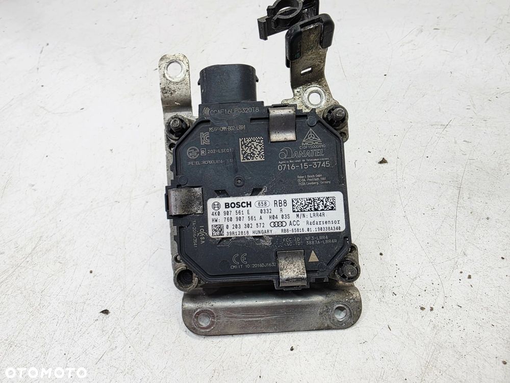 RADAR CZUJNIK DISTRONIC SENSOR ACC AUDI A6 C8 4K0907561E - 6