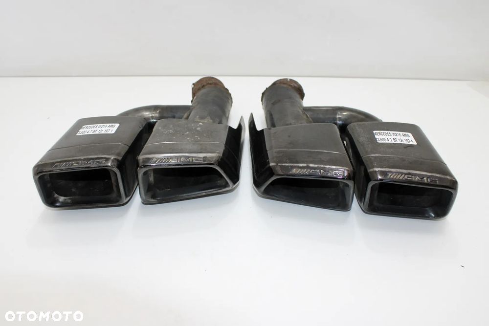 2x Końcówka końcówki wydechu AMG OE Mercedes CL W216 C216 Lift - 20