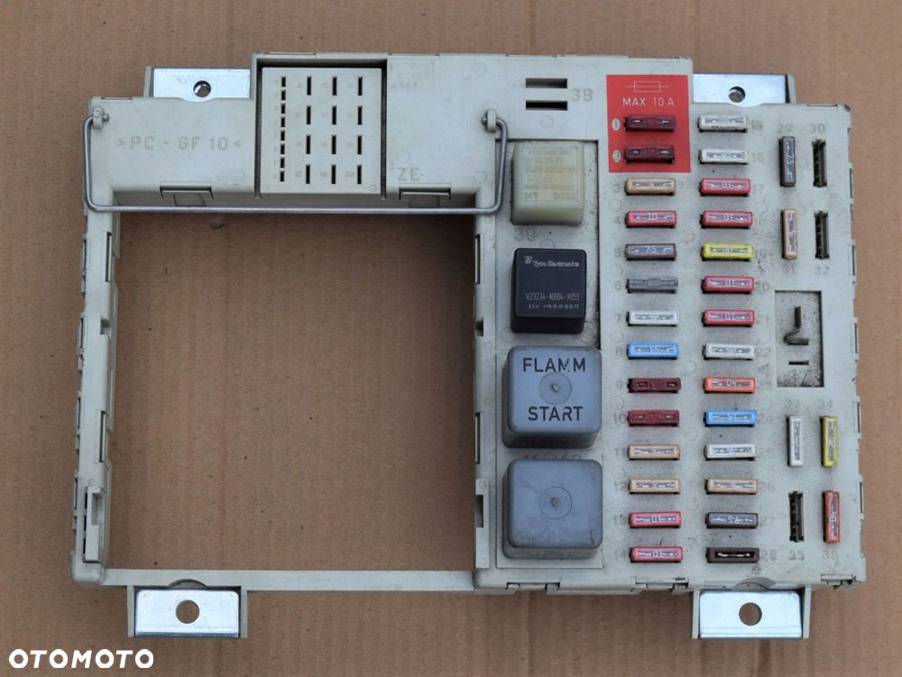 TABLICA BEZPIECZNIKÓW MAN TGA TGX TGS TGM TGL - 1