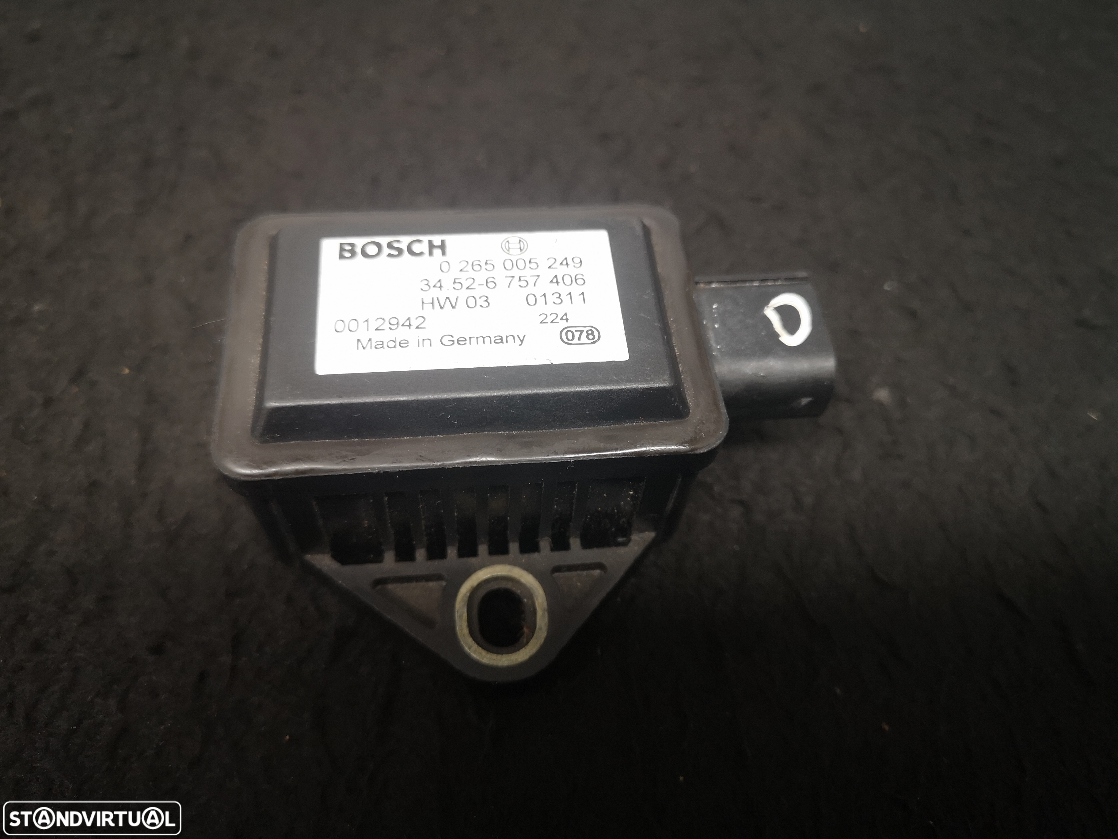 Sensor de ACELERAÇÃO  ESP bmw e60 e61 bmw (3x no estoque) - 3