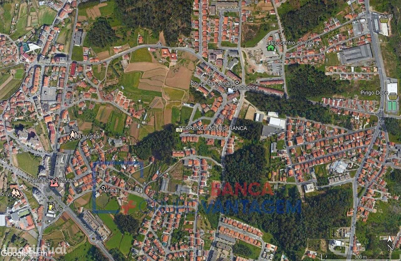 Terreno Urbano 2.200m2  em Gondomar| 164 000,00€ - Grande imagem: 2/2