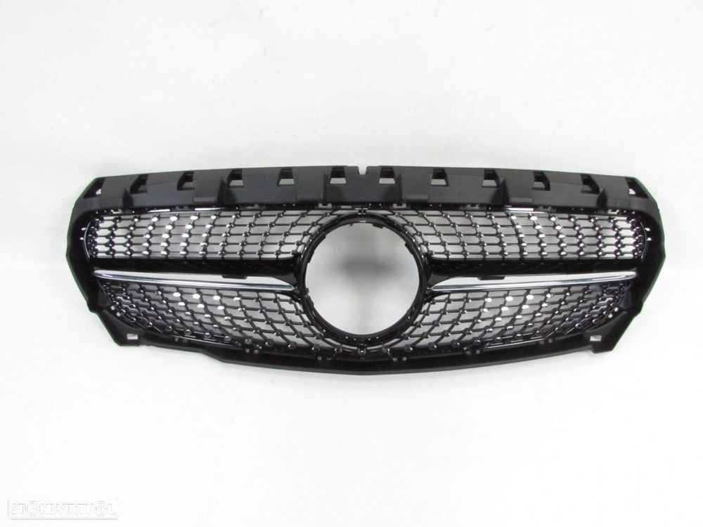 Grelha Look Diamond 1ªFase Frontal Novo / ABS MERCEDES-BENZ CLA Coupe (C117)/MER... - 1