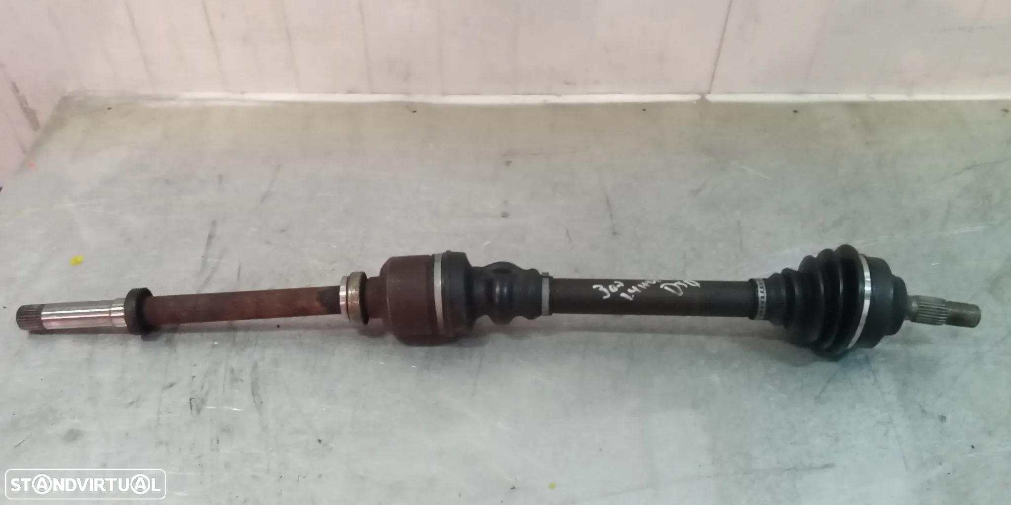 TRANSMISSÃO PEUGEOT 307 HDI - ESQUERDA / DIREITA - 2
