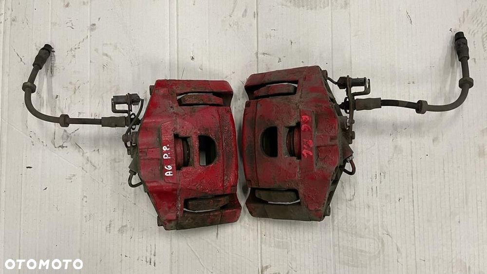 AUDI A6 A8 3.0 TDI ZACISKI HAMULCOWE PRZOD 973 974