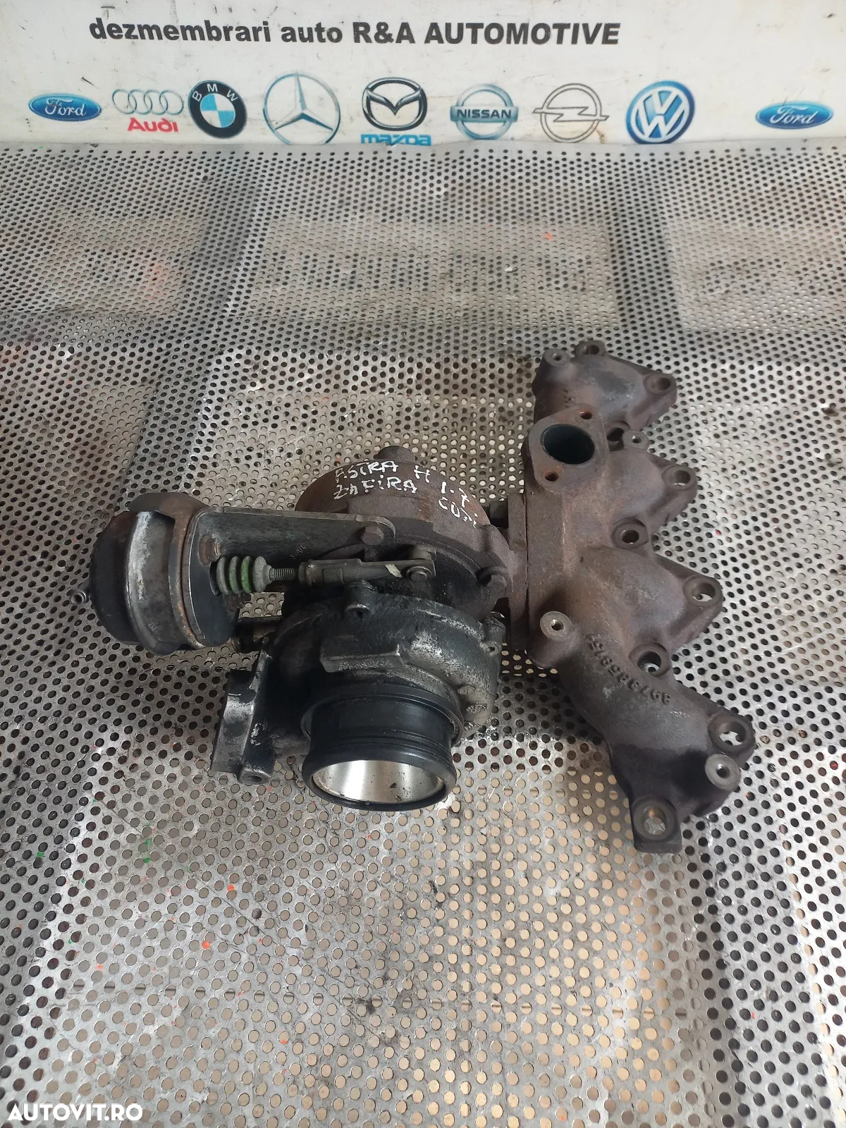 Turbo Turbina Opel Astra H Zafira B 1.7 Cdti Motor Z17DTR Cod -5712 - Dezmembrari Arad - 3