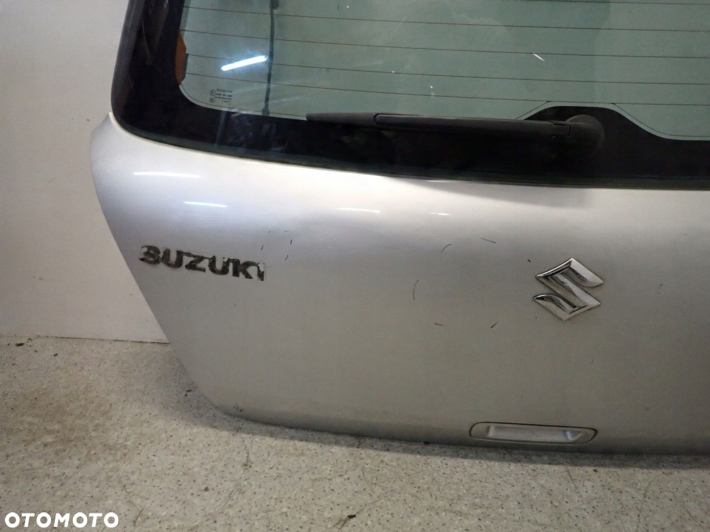 SUZUKI SWIFT MK6 04-09 KLAPA BAGAŻNIKA SZYBA TYLNA - 7