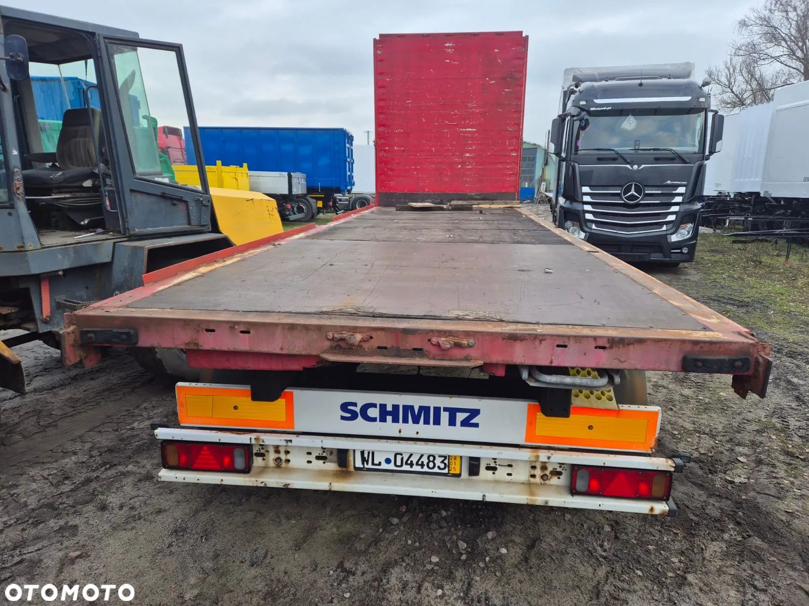 Schmitz Cargobull Przyczepa platforma Schmitz Krone - 1