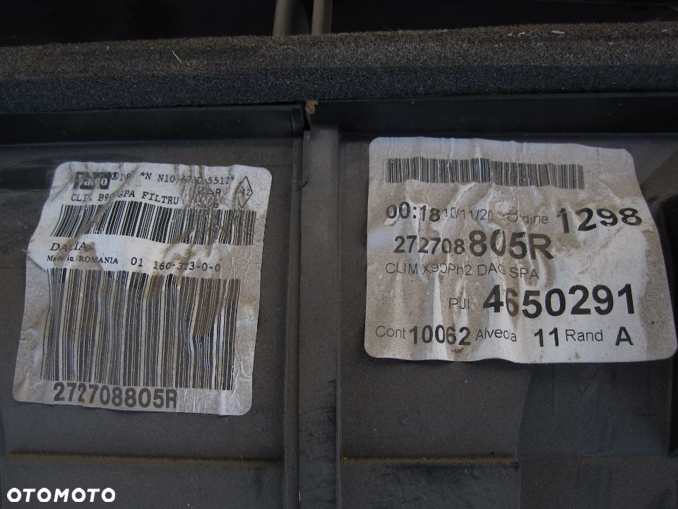 Dacia Duster 10R 4x4 1,6 benzyna nagrzewnica dmuchawa wentylator - 4