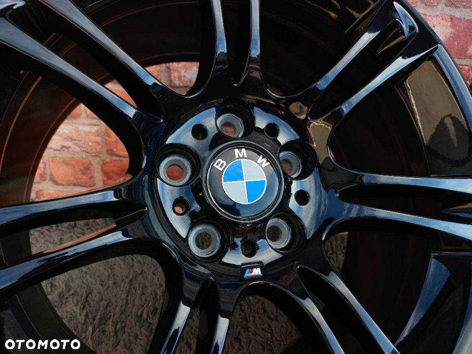 czarne felgi BMW 5x120 18 M pakiet F10 8j ET30 9 ET44 Styling 350 F10 F12 F06 5 GT E90 F01 E46 E60 260 270 - 8