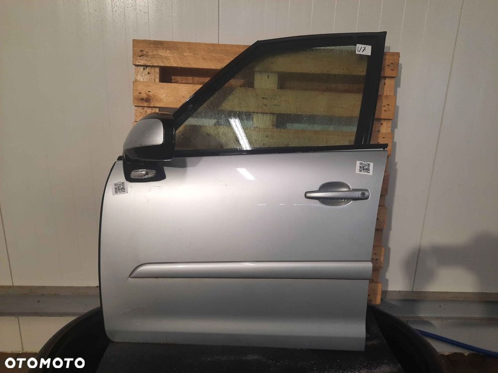 ! DRZWI PRZÓD PRZEDNIE LEWE CITROEN C4 GRAND PICASSO EZRC SREBRNY - 1