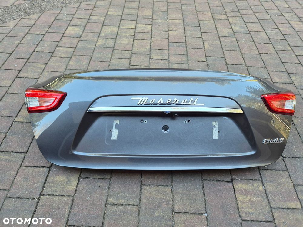 klapa bagaznika kompletna maserati ghibli - 1