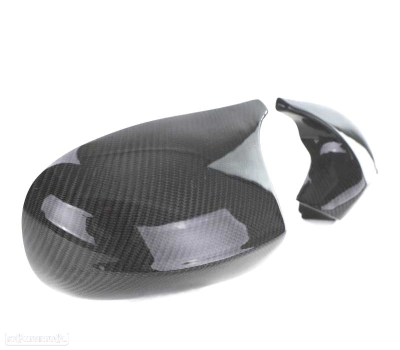 CAPAS DE ESPELHOS RETROVISORES BMW E92 E93 LCI 10-14 LOOK M3 CARBONO - 3