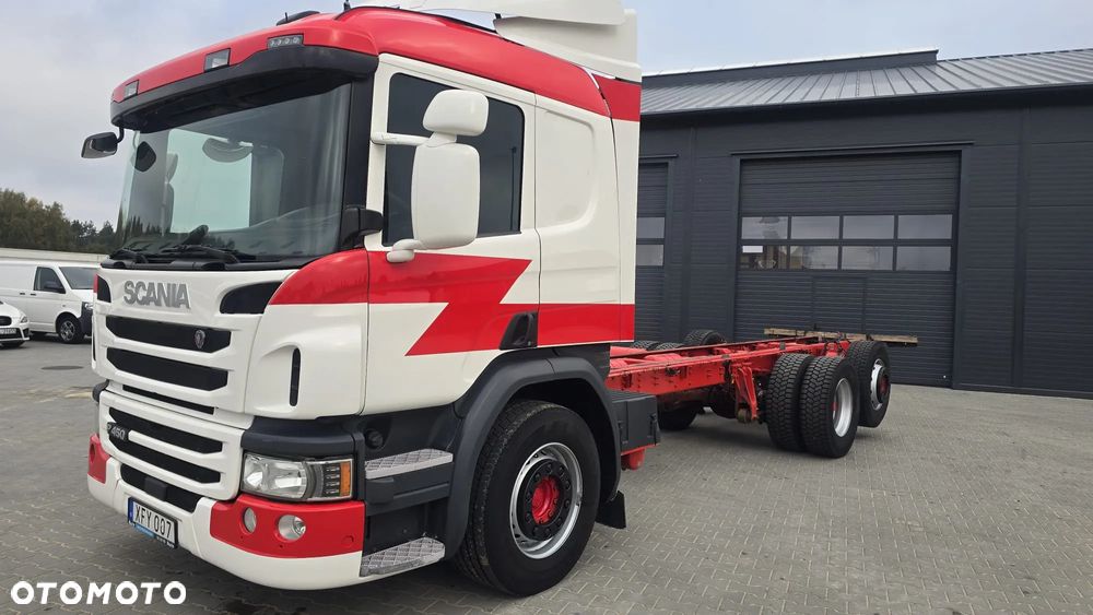 Scania P450 Euro 6 6x2 do zabudowy full air super stan mleko beczka laweta - 13