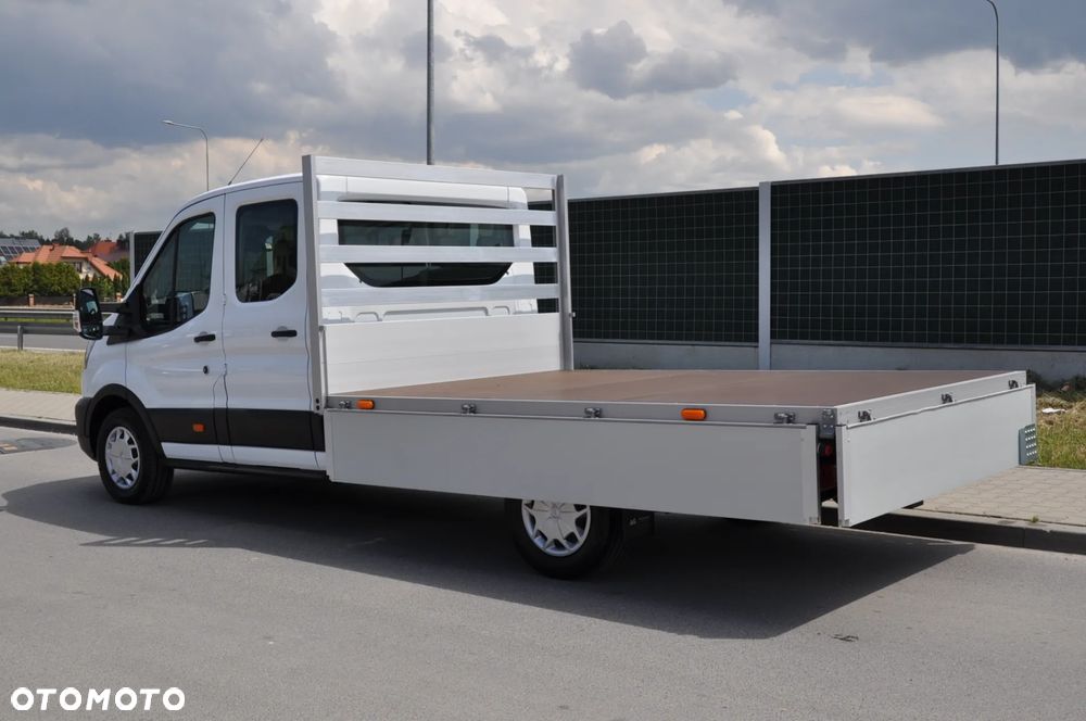 Ford TRANSIT L3 7 OSOBOWY FABRYCZNIE NOWY !!! DOSTĘPNY OD RĘKI !!! DOKA DUBEL KABINA PODWÓJNA KABINA + SKRZYNIA HAK - 10