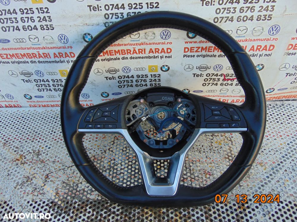 Volan Nissan Qashqai j11 2017-2021 volan cu comenzi qashqai j11 - 2