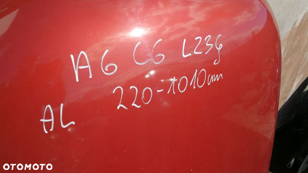 MASKA POKRYWA SILNIKA AUDI A6 C6 LZ3G 220-1010 UM - 2