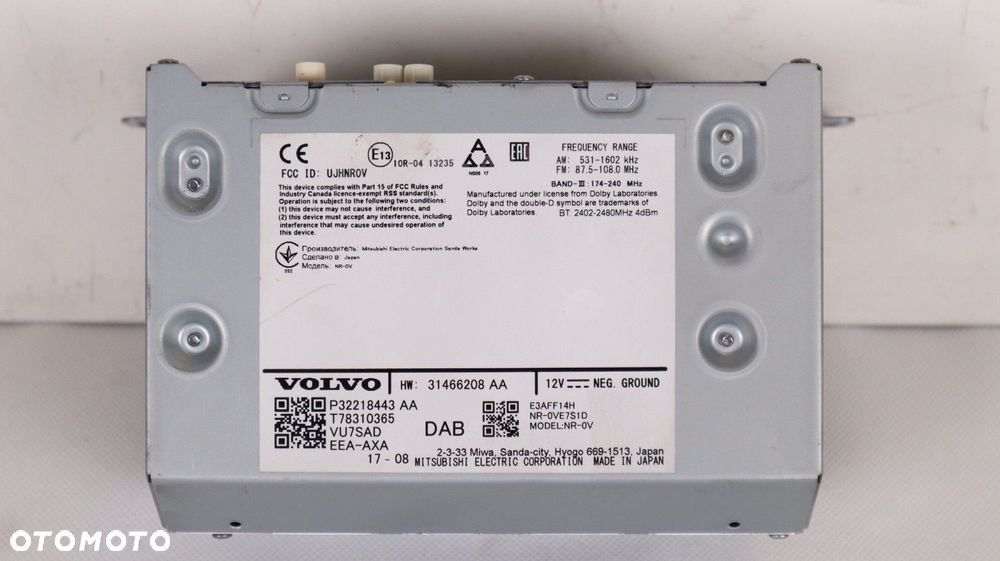 VOLVO XC60 II RADIO NAWIGACJA P32218443 - 5