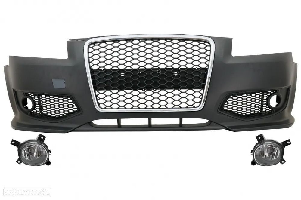 Para-choques Audi A3 8P1 8PA Sportback / Hatchback (2005 a 2009) Look RS3 - 1