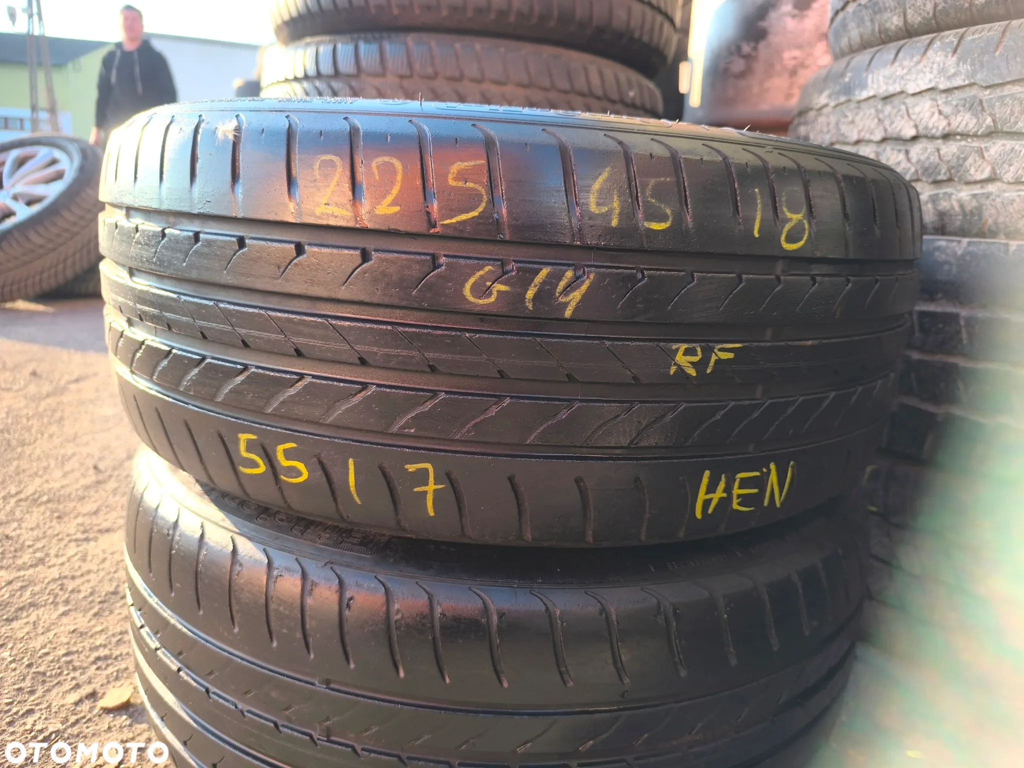 225/45R18 91Y 255/40R18 95Y Przód Tył Opony Letnie Lato GOODYEAR EFFICIENTGRIP * RF 5,5mm Legnica ALU-RAD 225/45 255/40 - 3