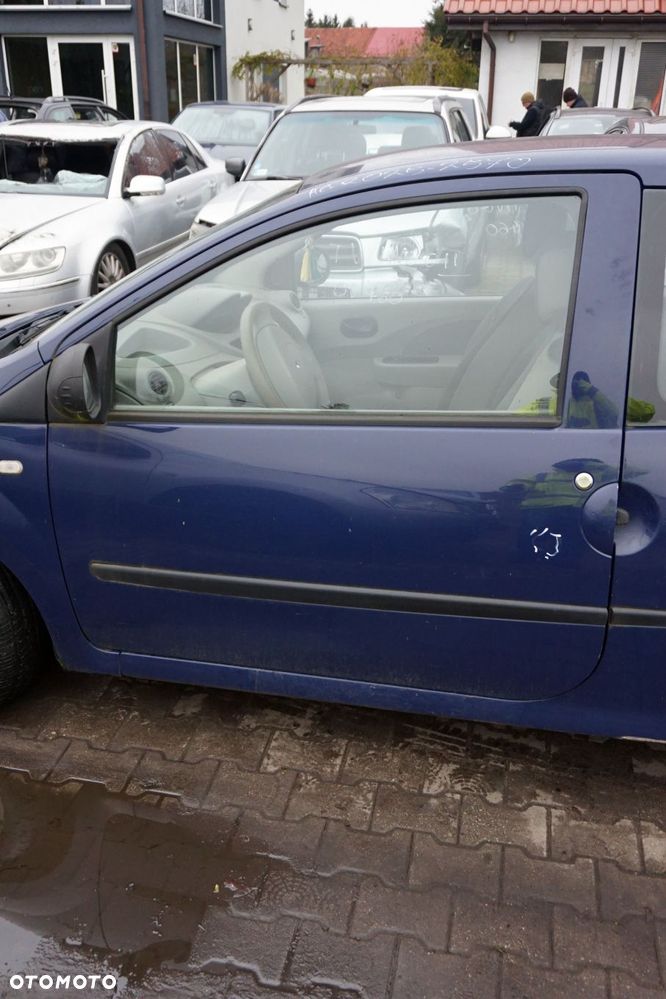 DRZWI PRZEDNIE LEWE TWINGO II OV460  GRANATOWY RENAULT 2007-2014 - 1