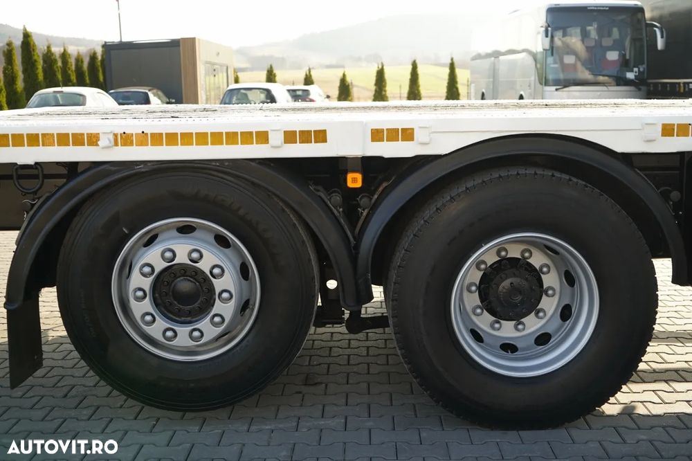 MAN TGS 26.360 / 6X2 / REMORCA AUTO + FASSI F 190A.22 / COMANDE HIDRAULICE / TROLIU / - 19