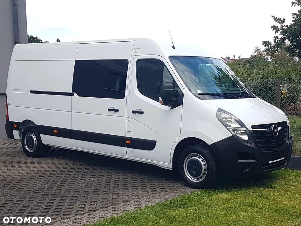 Opel MOVANO 7 OSÓB L3H2 BRYGADÓWKA DŁUGI WYSOKI KLIMA TEMPOMAT KRAJOWY - 1