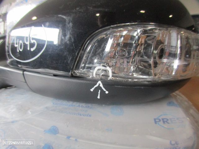 Espelho Esp4045 VOLVO S80 2007 2.4D5 185CV 4P PRETO ESQ ELETRICO COM PISCA 14 PINOS VIDRO DO PISCA RACHADO - 3